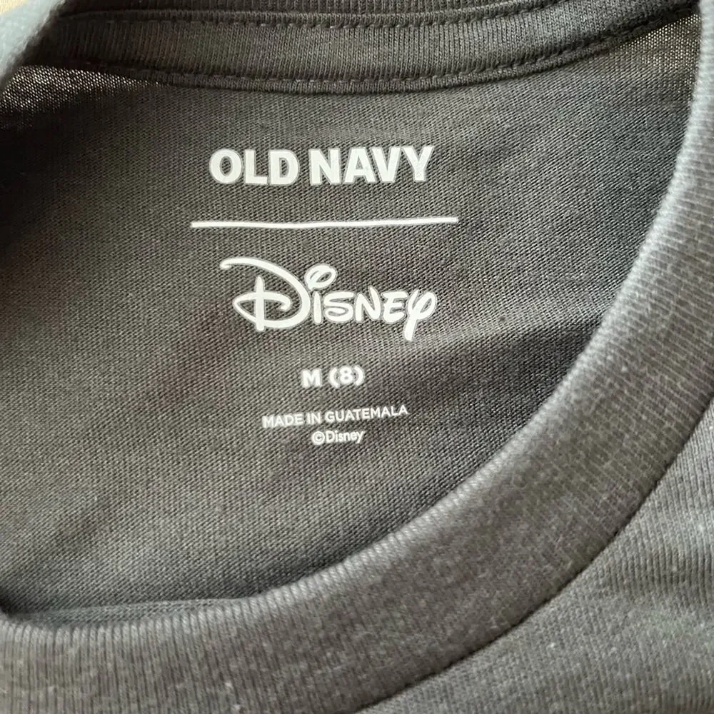 NWT Old Navy Girls Bride of Frankenstein Minnie Mouse Graphic Tee Size Medium